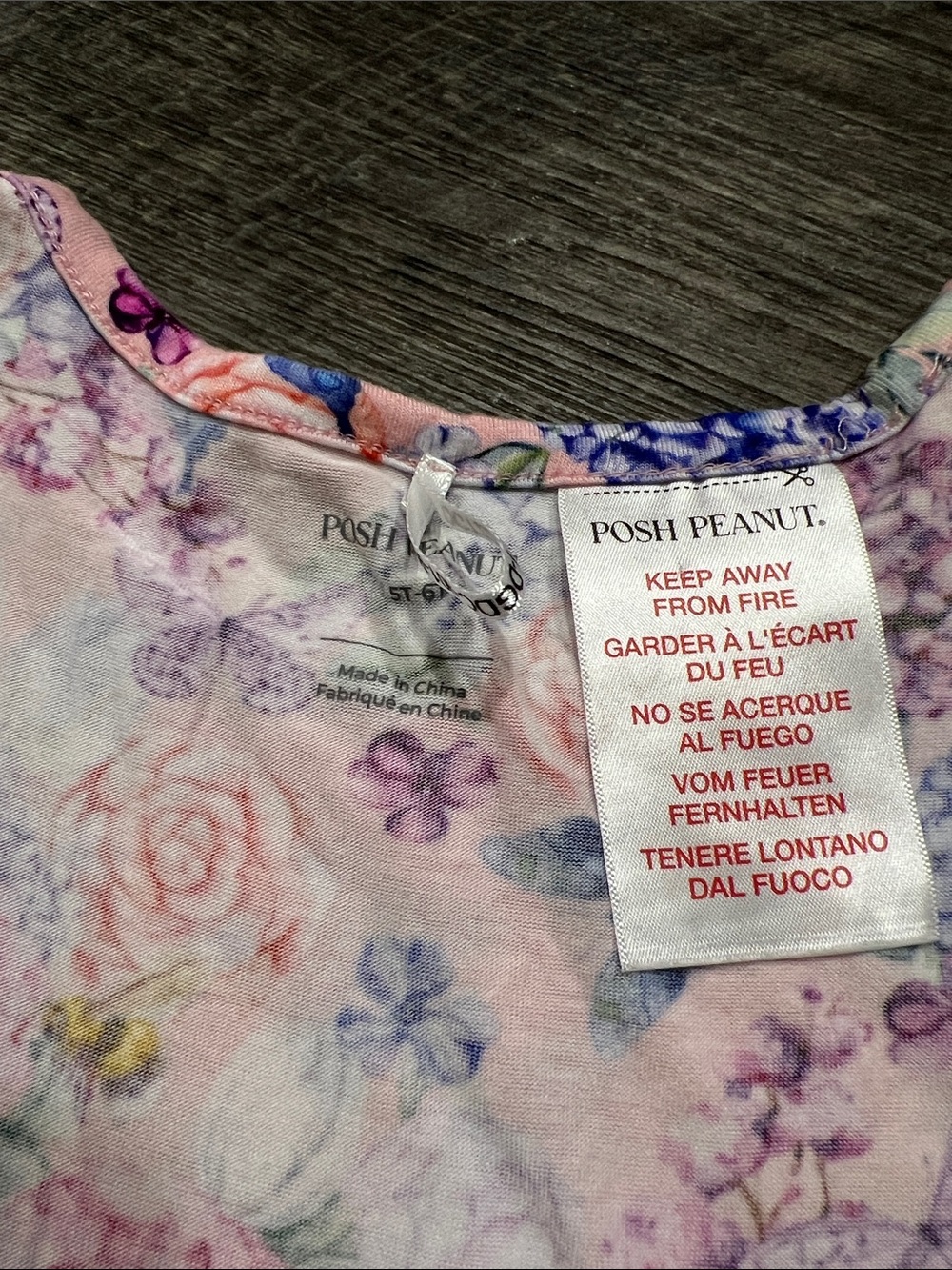 Posh Peanut Lyric print dress size 5T-6T - Picture 11 of 11